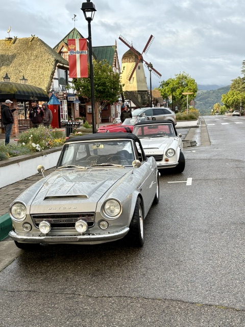 Datsuns on display in Solvang